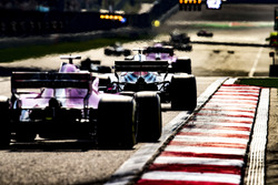 Лэнс Стролл, Williams FW41, Эстебан Окон и Серхио Перес, Sahara Force India F1 VJM11