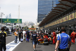 La pit lane GP2