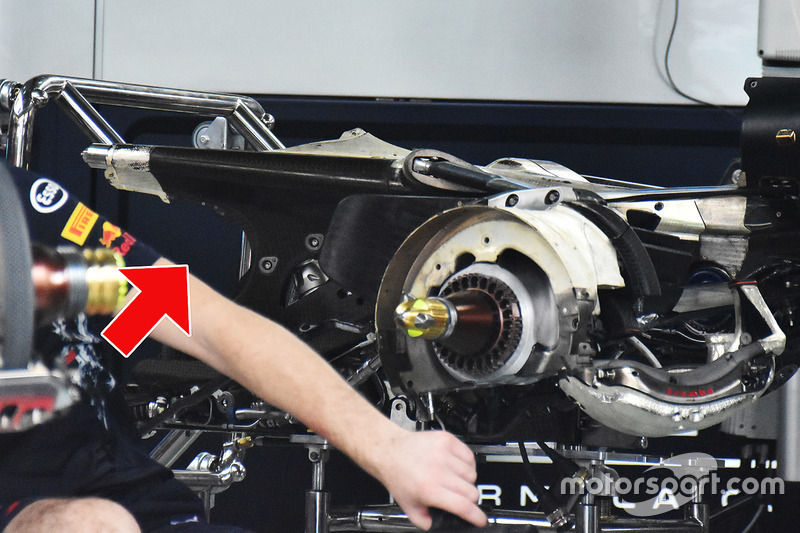 Red Bull Racing RB13 detail