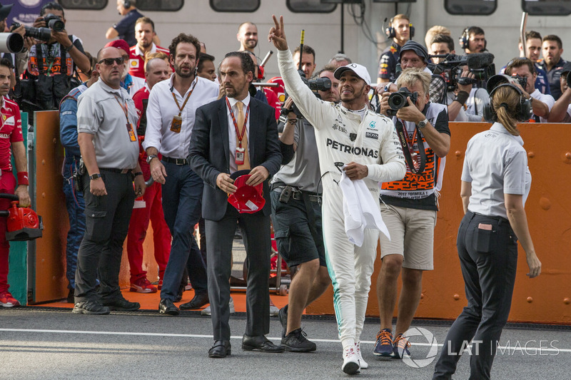 Polesitter: Lewis Hamilton, Mercedes AMG F1