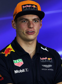 Max Verstappen, Red Bull Racing in der Pressekonferenz