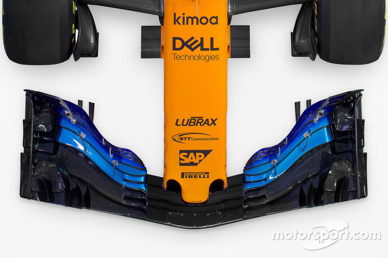 Переднее антикрыло McLaren MCL33