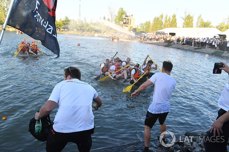 FOM at the raft race