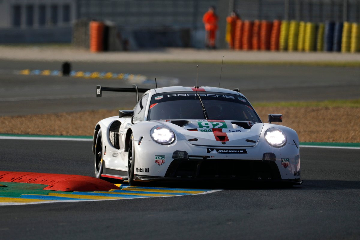 #92 Porsche GT Team Porsche 911 RSR - 19 LMGTE Pro, Kevin Estre, Neel Jani, Michael Christensen