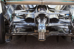 Mercedes-Benz F1 W08 Hybrid rear detail