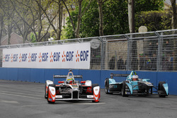 Bruno Senna, Mahindra Racing, und Nelson Piquet Jr., NEXTEV TCR Formula E Team
