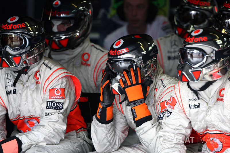 Mecánicos de McLaren
