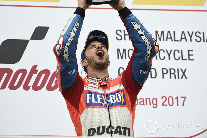 Podio: ganador, Andrea Dovizioso, Ducati Team