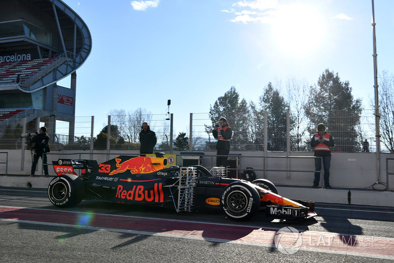 Red Bull RB14: Sensoren
