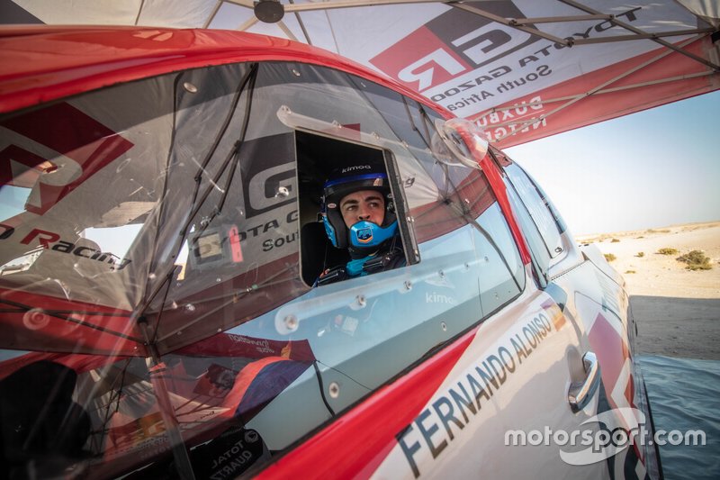 Fernando Alonso, Toyota Gazoo Racing in Namibia