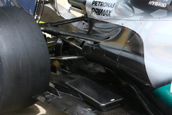 Detail, Hintere Radaufhängung, Mercedes