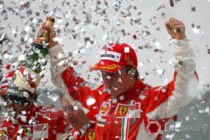 Podyum: Dünya Şampiyonu Kimi Raikkonen, Ferrari