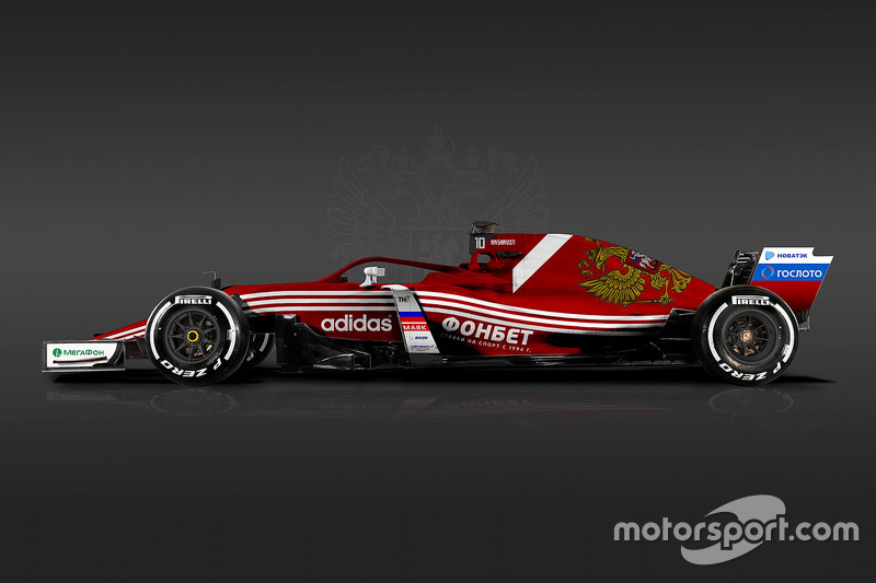 Formula 1 Dünya Kupası tasarımları - Rusya