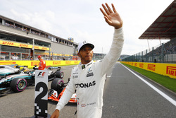 Polesitter Lewis Hamilton, Mercedes AMG F1