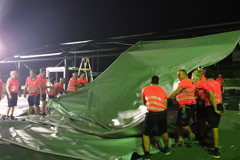Le centre de diffusion TV de la F1