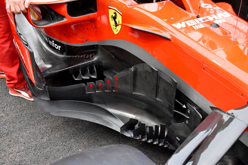 Дефлектор Ferrari SF71H
