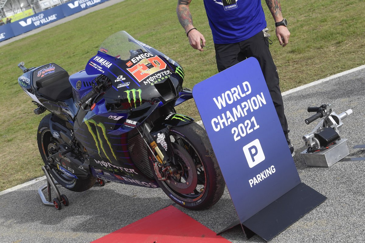 La moto di Fabio Quartararo, Yamaha Factory Racing