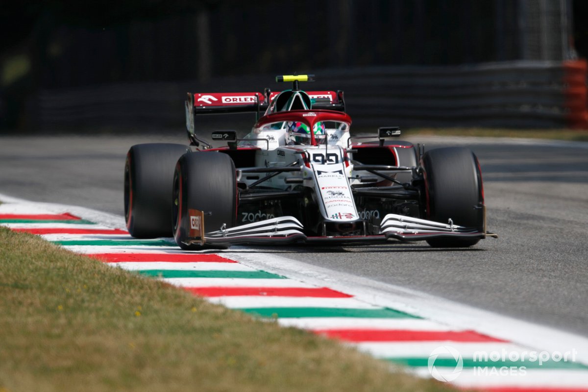 P7 Antonio Giovinazzi, Alfa Romeo Racing C41