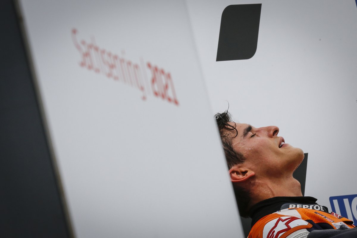 Marc Marquez, Repsol Honda Team, vainqueur de la course