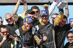 Podyum: Yarış galibi Jean-Eric Vergne, Techeetah, 2. sıra Andre Lotterer, Techeetah, Foemula E tarih