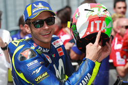 Polesitter Valentino Rossi, Yamaha Factory Racing