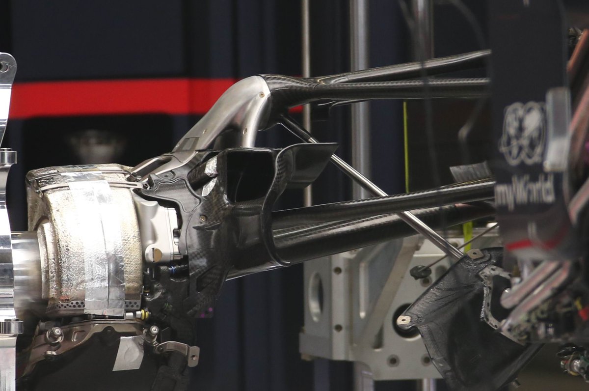 Red Bull Racing RB16 suspension