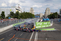 Start: Jean-Eric Vergne, DS Virgin Racing vooraan