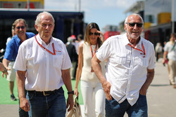 Dr Helmut Marko, Red Bull Motorsport Consultant and Dietrich Mateschitz, CEO and Founder of Red Bull