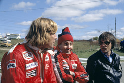 James Hunt, Teddy Mayer und Bernie Ecclestone