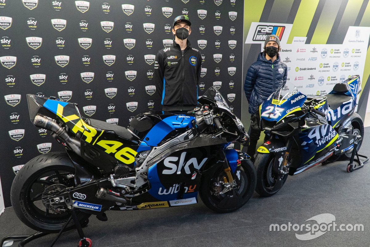 Luca Marini dan Enea Bastianini, Esponsorama Racing.