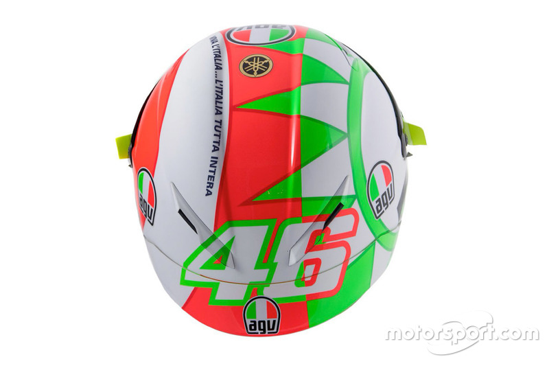 Casco de Valentino Rossi, Yamaha Factory Racing