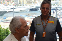 Marco Tronchetti Provera, Vice Presidente esecutivo, Pirelli e Mario Isola, Direttore sportivo, Pirelli