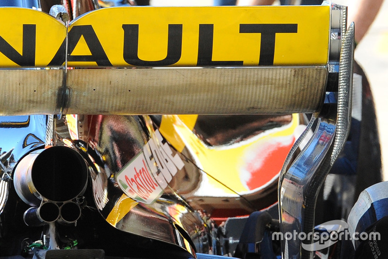 Renault Sport F1 Team RS18 achtervleugel