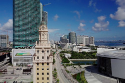 Overview of proposed F1 circuit area in Miami