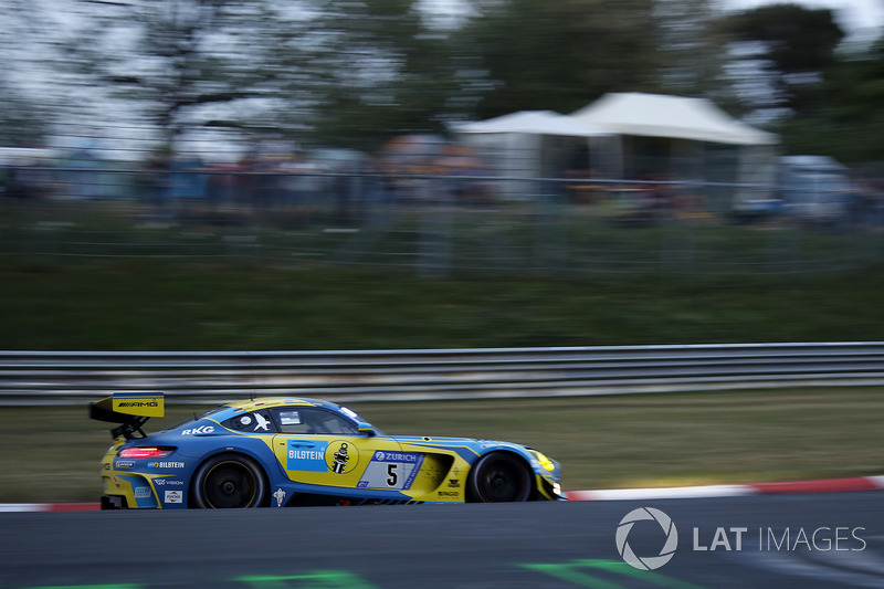 3. #5 Mercedes-AMG Team Black Falcon Mercedes-AMG GT3: Yelmer Buurman, Thomas Jäger, Jan Seyffarth, Luca Stolz
