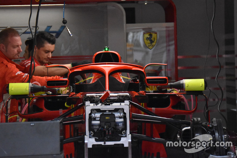 Передня частина Ferrari SF71H