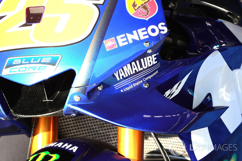 Maverick Viñales, Yamaha Factory Racing, fairing
