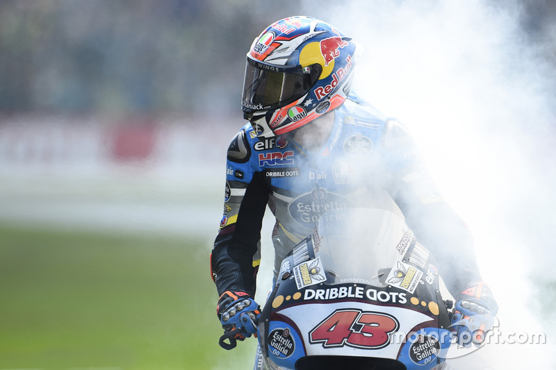 Il vincitore della gara Jack Miller, Marc VDS Racing Honda