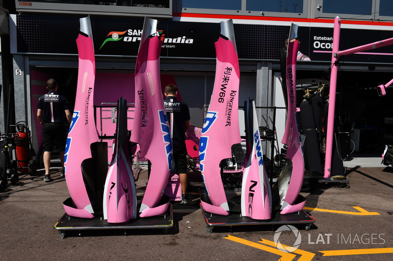 Force India VJM11 bodywork