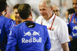 Helmut Markko, Danışman, Red Bull Racing, ve 4. Pierre Gasly, Toro Rosso
