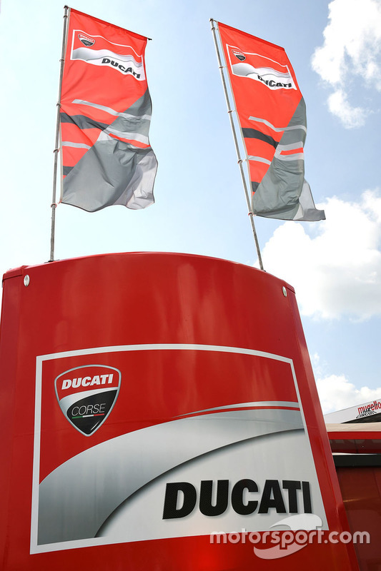Ducati Team flags
