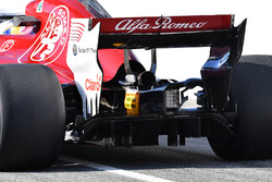 Marcus Ericsson, Alfa Romeo Sauber C37, dettaglio posteriore
