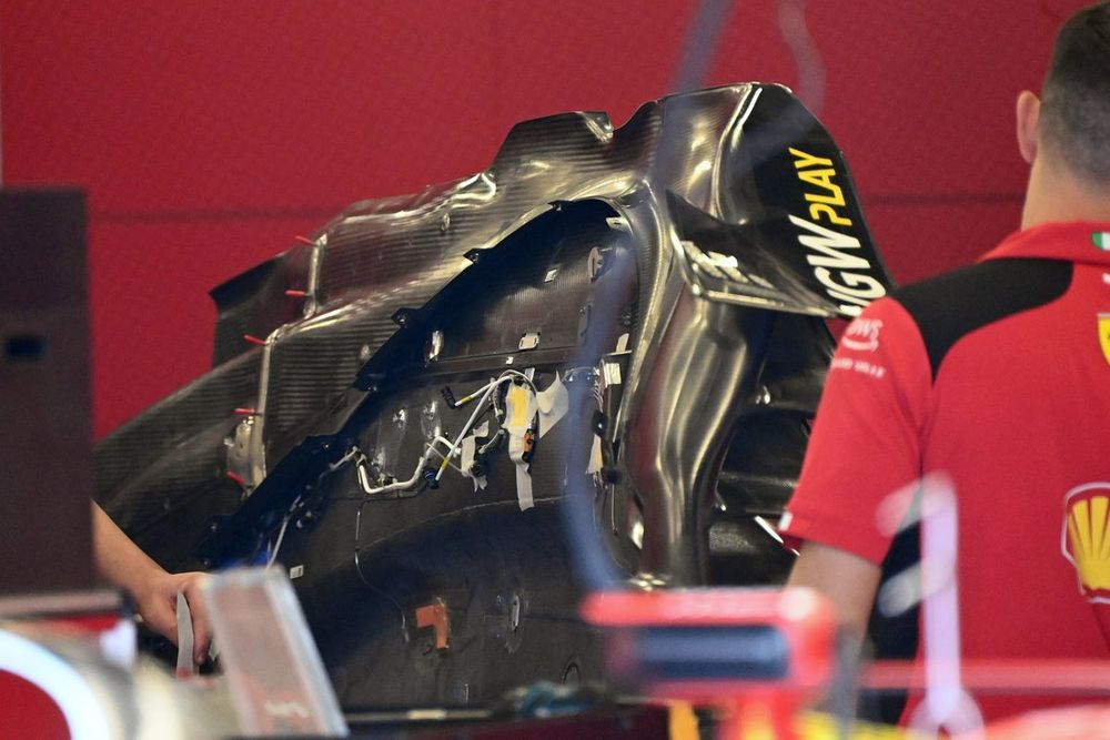 Carrocería del Ferrari SF-23