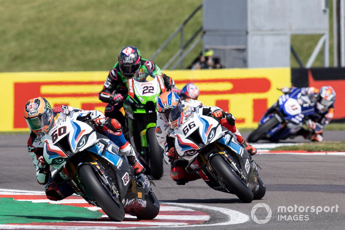 Michael van der Mark, BMW Motorrad WorldSBK Team, Tom Sykes, BMW Motorrad WorldSBK Team, Alex Lowes, Kawasaki Racing Team WorldSBK, Garrett Gerloff, GRT Yamaha WorldSBK Team