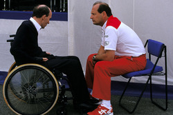 Frank Williams, Williams Takım Sahibi ve Ron Dennis, McLaren Takım Sahibi