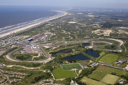 Zandvoort aus der Vogelperspektive