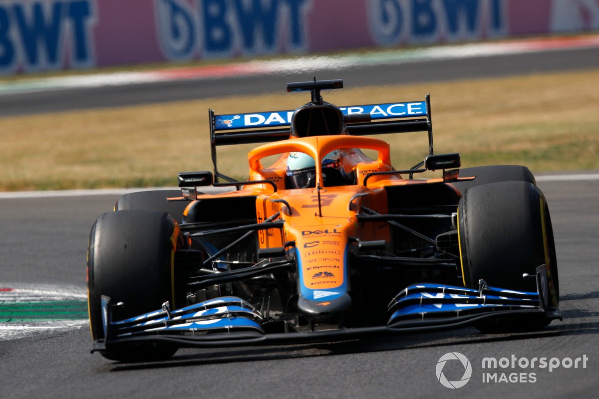 P2 Daniel Ricciardo, McLaren MCL35M