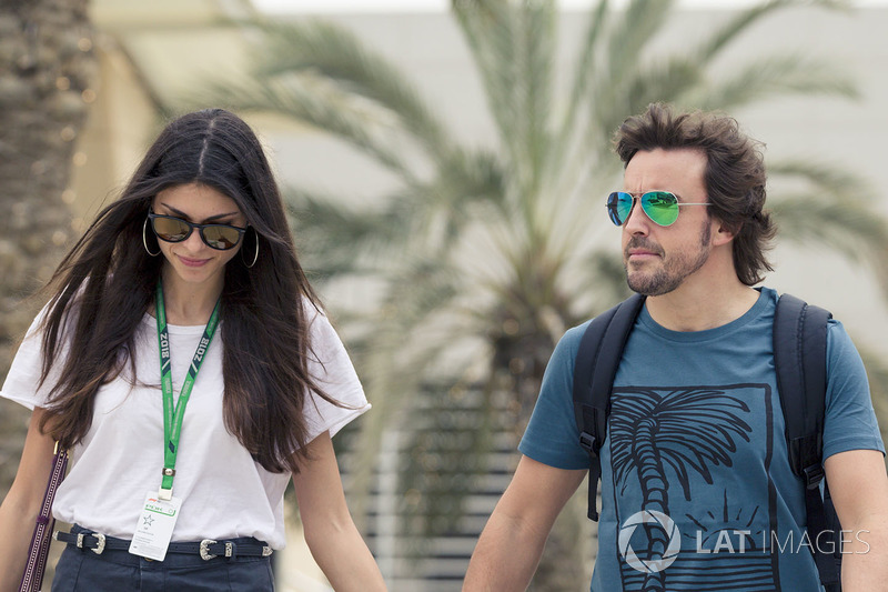 Fernando Alonso, McLaren ve kız arkadaşı Linda Morselli