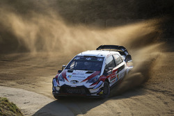 Ott Tanak, Martin Järveoja, Toyota Yaris WRC, Toyota Gazoo Racing