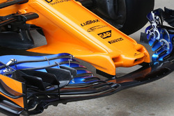 McLaren MCL33 nose and front wing detail